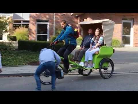 "Radeln ohne Alter" - Ausfahrt mit den neuen Essener E-Rikschas