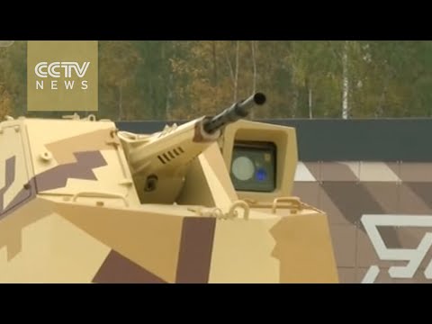 Russia displays new Armata tank at arms expo