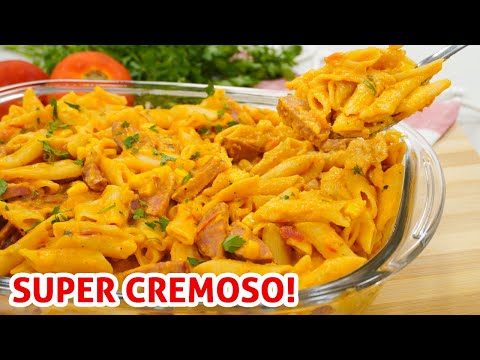 Macarrão Cremoso com Pepperoni: Uma Receita Rápida e Deliciosa