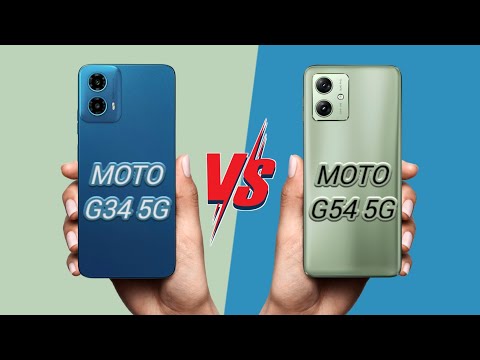 Motorola G34 5G vs Motorola G54 5G