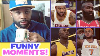 Goodbye NBA 2K15 - Funny Moments and Rage Quits!  Funny Gameplay Montage