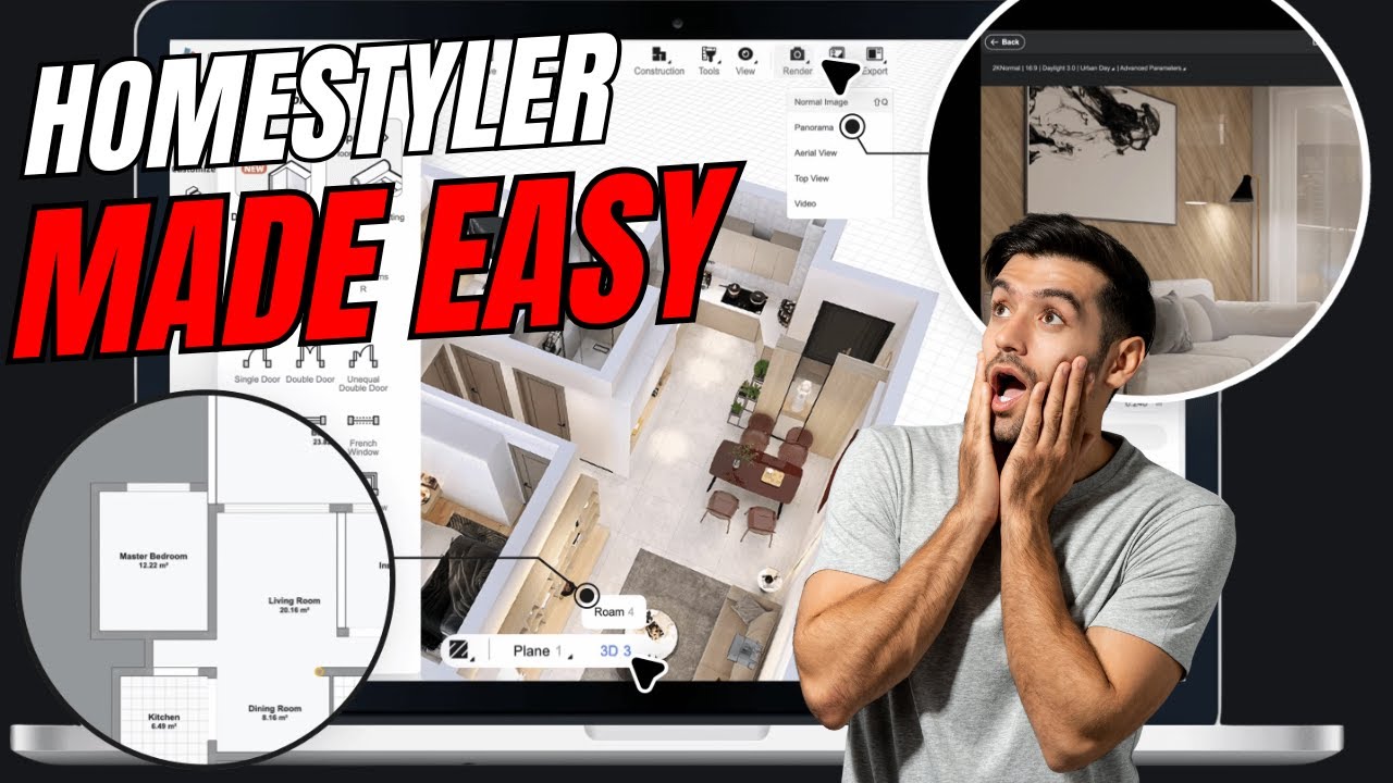 Homestyler AI tutorial