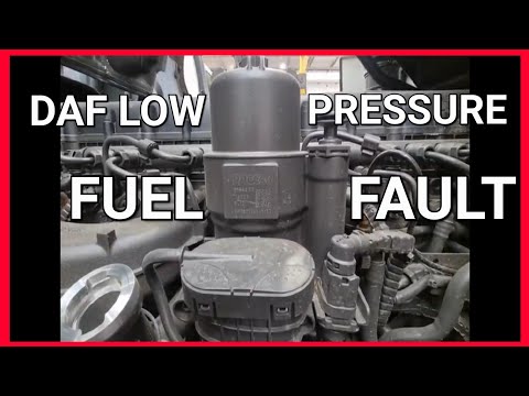 DAF CF LOW PRESSURE FUEL FAULT? It's Easy If You Do It Smart