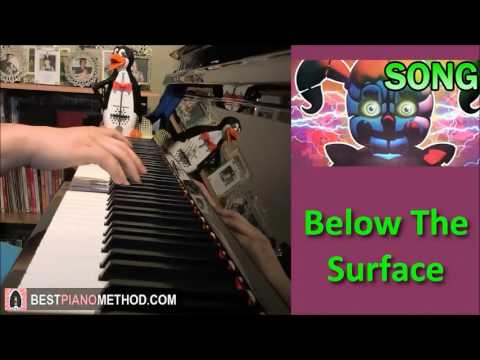 FNAF Sister Location Song - Below The Surface - Griffinilla (Piano Cover by Amosdoll)