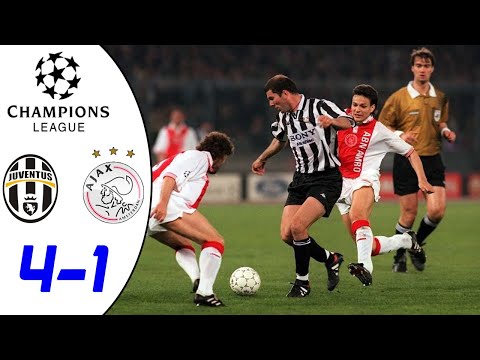 Juventus  4 -1 Ajax Semi Final (2nd leg) | #UCL 1996-1997 | Highlights & Goals