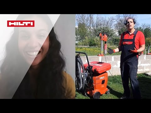 HILTI LIVE Votre Expert vous présente notre solution pour un carottage efficace et propre !
