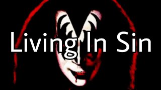 GENE SIMMONS (KISS) Living In Sin (Lyric Video)