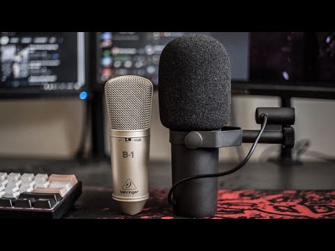 Shure SM7B vs Behringer B1 Microphone Comparison!