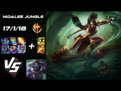 JUNGLE Nidalee vs Dr. Mundo - EU Challenger Patch 25.23