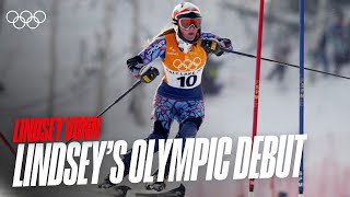 Lindsey Vonn’s First Ever Olympic Race at Salt Lake City 2002 🇺🇸🎿 | Olympic Debuts