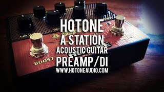Video thumbnail for Hotone: A STATION Acoustic Guitar Preamp/DI by Brett Kingman
