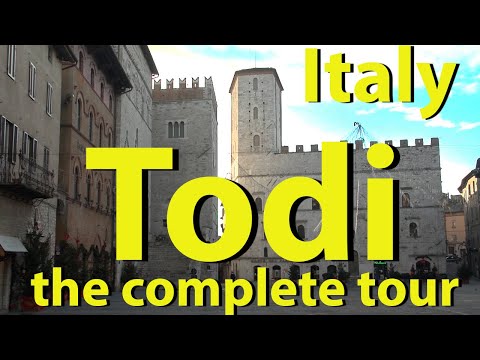 Todi, Umbria, complete tour