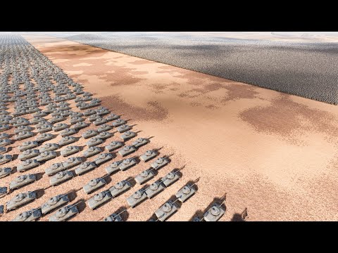 2.000 Shermans vs 1 MILLION Ghosts | Ultimate Epic Battle Simulator 2