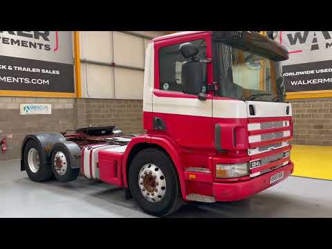 New In Stocklist For Sale: SCANIA 124L 420 6X2 TRACTOR UNIT – 2002 – R555 RGR