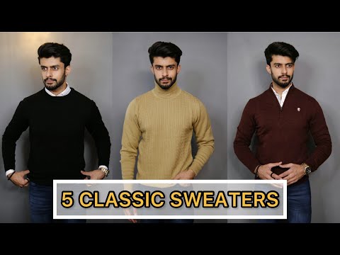 5 CLASSIC SWEATERS / SWEATSHIRTS FOR WINTERS 2021 |...