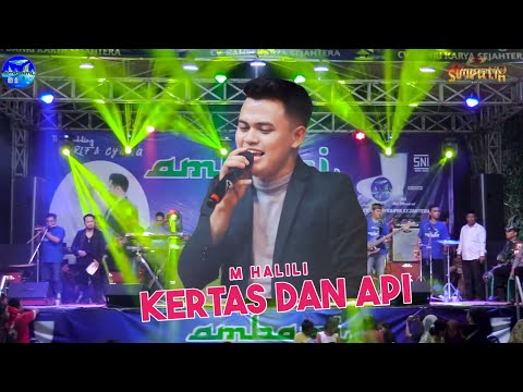 M HALILI - KERTAS DAN API - LIVE BANGKALAN MADURA - SIMPATIK MUSIC