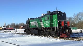 Тепловоз ТЭМ2-3272 на ст. Валга / TEM2-3272 at Valga station