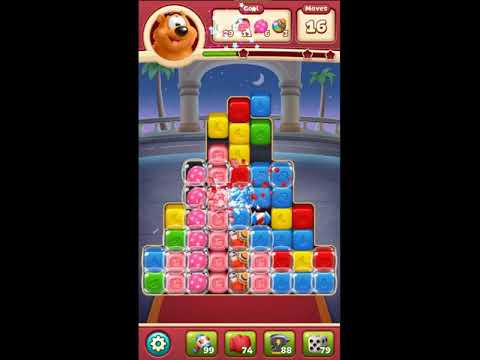 Toon Blast Level 3411 - NO BOOSTERS 🐻🐺🐱 | SKILLGAMING ✔️