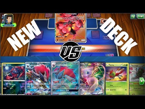 ZOROARK GX/ YANMEGA DECK VS BUZZWOLE GX POKEMON TCGO GAMEPLAY W/ DECK LIST