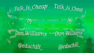 Talk is Cheap