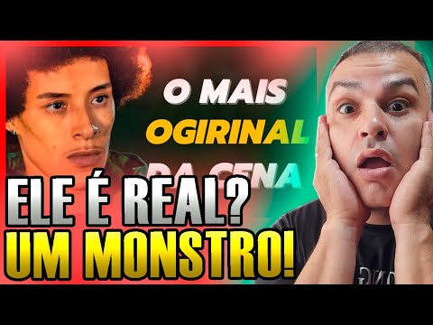 POLICIAL REACT MAGRÃO O PURO SUCO DO FREESTYLE react batalha de rima