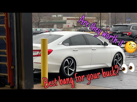 2019 Honda Accord sport | Truhart street plus coilover review