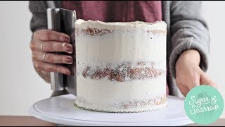 How To Frost A Flawless Semi Naked Cake