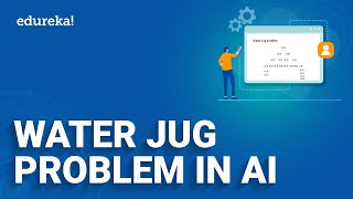 - How AI solves the problem?（00:04:09 - 00:20:27） - Water Jug Problem in Artificial Intelligence | State Representation & Solution | Edureka