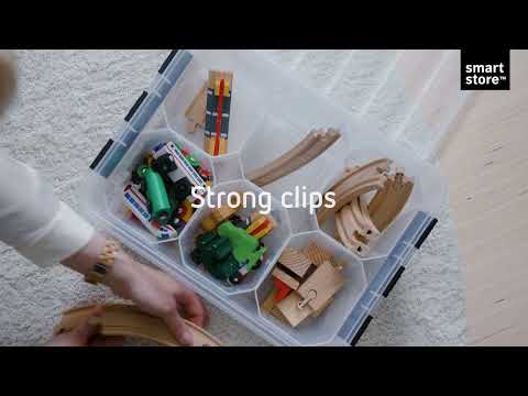 Förvaringsbox SmartStore med Lock Transparent 8L - Youtube manufacturer video 2