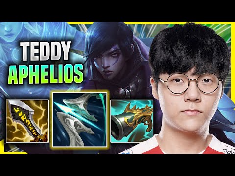 TEDDY IS A GOD WITH APHELIOS! - AF Teddy Plays Aphelios ADC vs Samira! | Season 2022