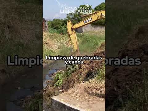 Plan de Limpieza de Caños y Quebradas en el glorioso municipio Libertador de Carabobo.