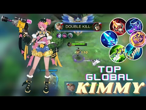 HyperCarry Kimmy! Best Build Kimmy 2021 - Mobile Legend Kimmy Gameplay - Top Global Kimmy By Lᴜғғʏ