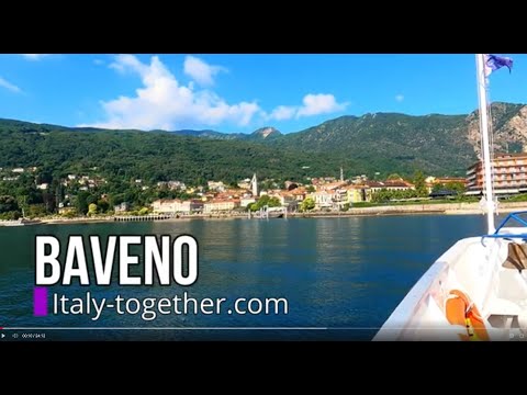 The beautiful town of Baveno on the beautiful Lake Maggiore