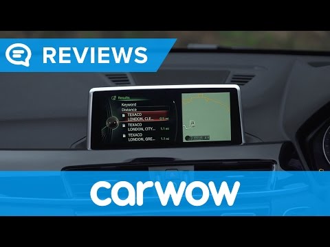 BMW X1 SUV 2017 iDrive infotainment and interior review | Mat Watson Reviews