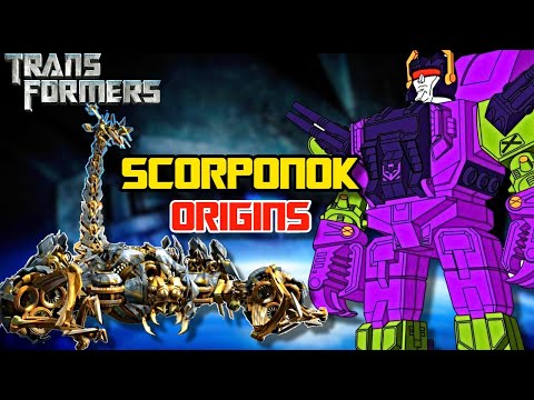 Scorponok Origin -  Most Underrated Transformers Mega-Villain Who Transforms Into A Giant Scorpion!
