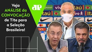 ‘O que mais me surpreendeu nessa convocação do Tite foi…’: Veja debate sobre a seleção brasileira