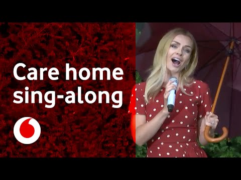 Katherine Jenkins OBE | Care home sing-along | #KeepConnecting | Vodafone UK