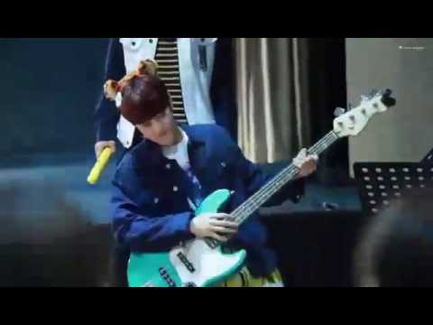 UP10TION Wooshin Playing Drum & Guitar ??? ^^