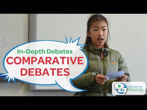 Conquering Debating - Comparative Debates In-depth