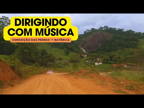 Dirigindo de Conceição das Pedras/MG a Natércia/MG (via Estrada da Usina)