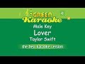 Taylor Swift - Lover (Male Karaoke)