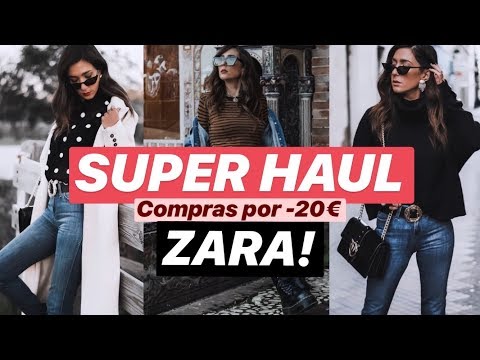 ZARA SUPER HAUL – COMPRAS POR MENOS DE 20 € !!