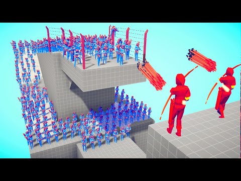 EVERY MELEE ARMY vs ARCHER GOD! Totally Accurate Battle Simulator ( TABS )