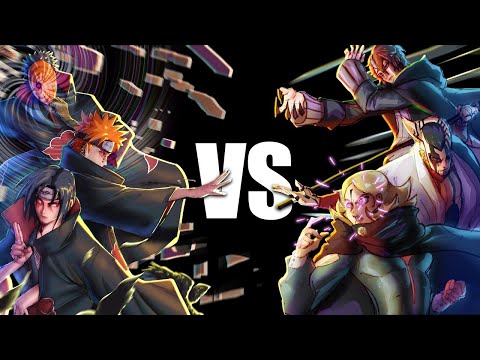 Akatsuki vs Kara | Equal Stats