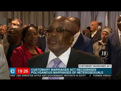Motsoaledi says marriage laws need to align with the Constitution