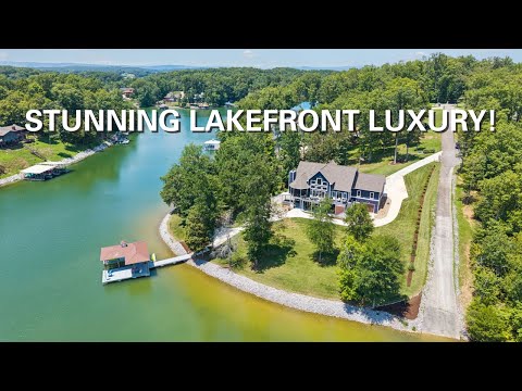 Luxury Lakefront Home for Sale on Watts Bar Lake | Tennessee Waterfront Retreat