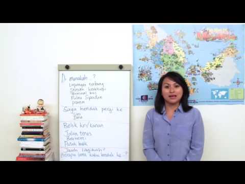 [Learn Malay] #9: Locations and Directions