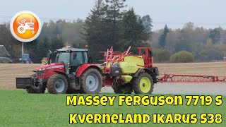 Spraying 2025 | Massey Ferguson 7719 S & Kverneland Ikarus S38 sprayer