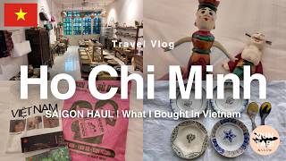 【ホーチミン旅行Vlog】買ってよかったベトナム土産🇻🇳|スーパー・無印・雑貨・器まで!ホーチミン購入品紹介