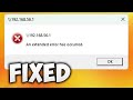 How To Fix An Extended Error Has Occurred In Windows 11 Windows 10